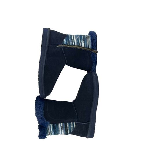 Lamo Water And Stain-resistant Suede Boots Willow Faux Fur Lining Womens 10 - Picture 4 of 9